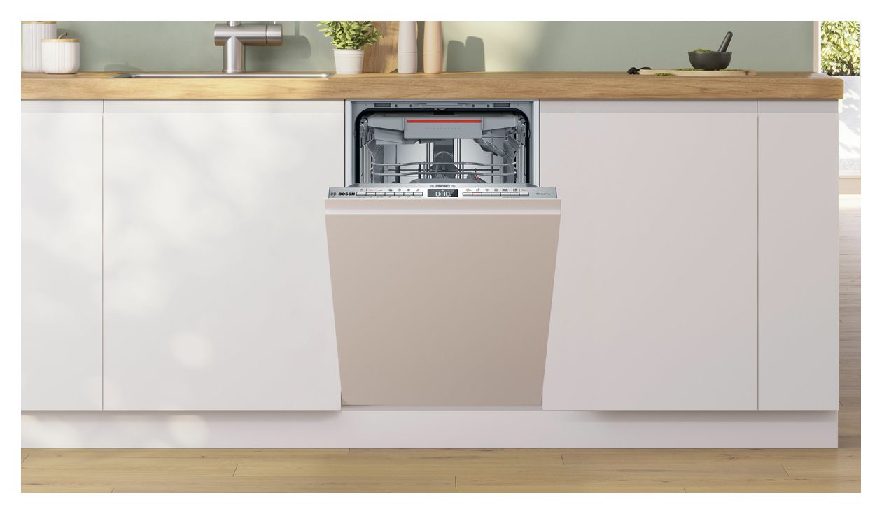 Serie 4 SPV4HMX49E 45 cm Geschirrspüler vollintegriert (ohne Front) Leise 10 Maßgedecke aquaStop Funktion Wärmetauscher 