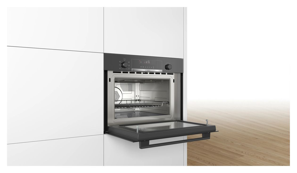 Serie 6 CMA585GB1 Einbau-Mikrowelle 900 W Größe: maxi Grill (Schwarz) 
