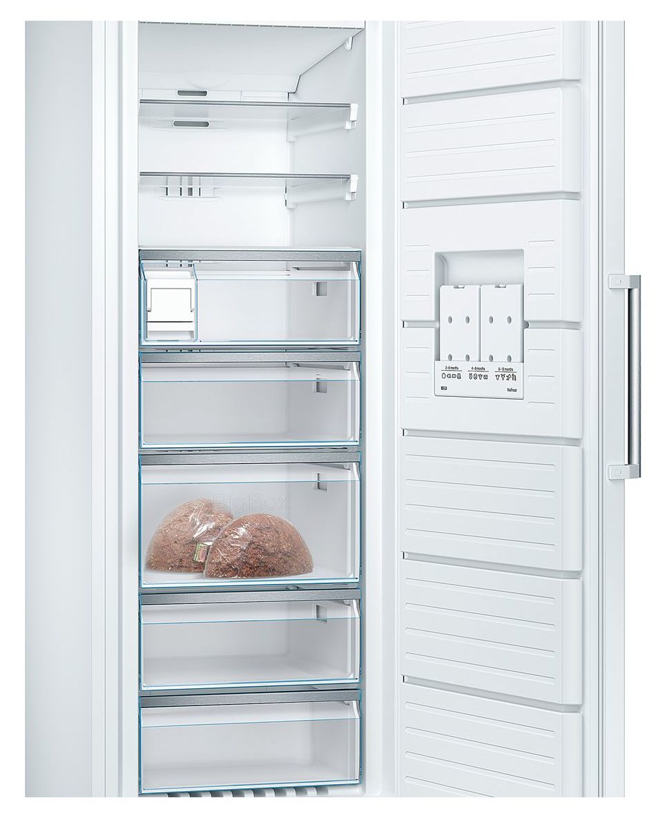 Serie 6 GSN58AWDP 366 l Gefrierschrank 222 kWh Jahr NoFrost  (Weiß) 