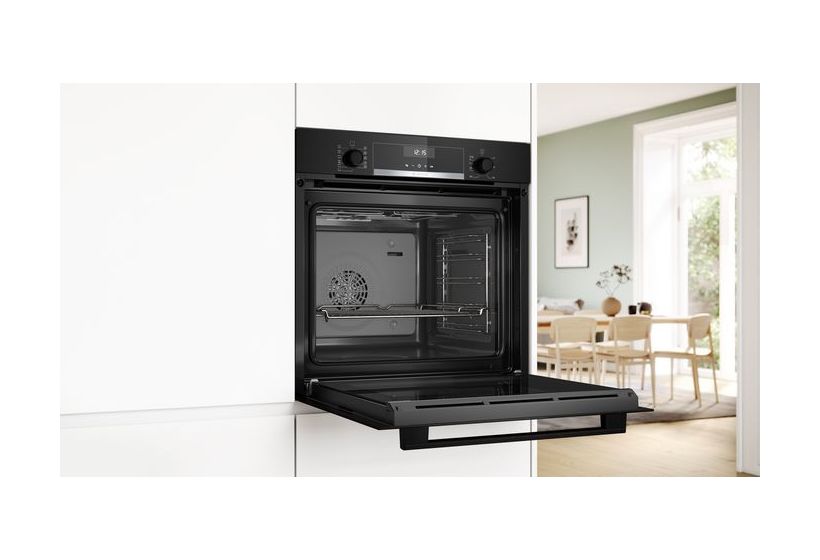 Serie 6 HBG537BB4 Einbaubackofen groß AutoClean 