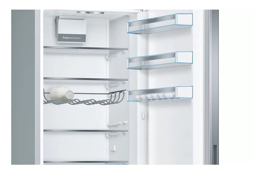 Serie 6 MKK69GSLCA (KGN39AIAT + KSZGGM00) 249 l / 94 l Kühl-Gefrierkombi freistehend 149 kWh Jahr  (Edelstahl) 