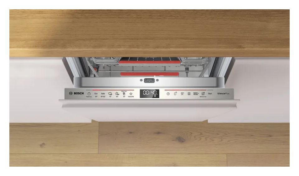 Serie 6 SPV6EMX09E 45 cm Geschirrspüler vollintegriert (ohne Front) Leise 10 Maßgedecke aquaStop Funktion 