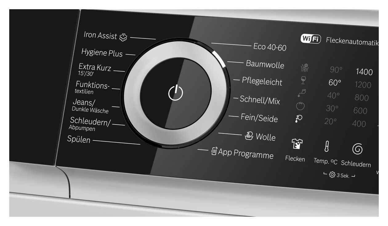 Serie 6 WGN244M7EX 9 kg Frontlader Waschmaschine 1400 U/min aquaStop Funktion 