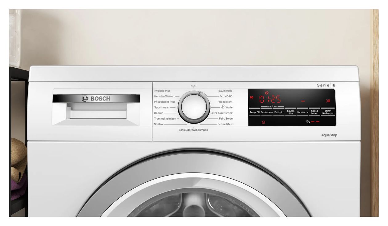 Serie 6 WUU28T70 8 kg Frontlader Waschmaschine 1400 U/min aquaStop Funktion AutoClean 