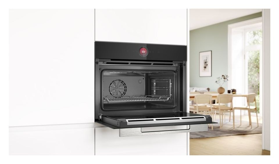 Serie 8 CBG7341B1 Einbaubackofen kompakt AutoClean 