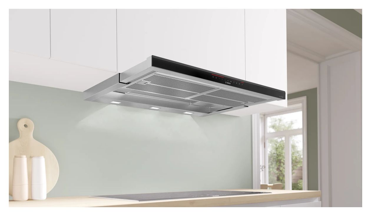 Serie 8 DFS098K54 Abluft/Umluft Dunstabzugshaube/Esse Einbau 90 cm (Edelstahl) 