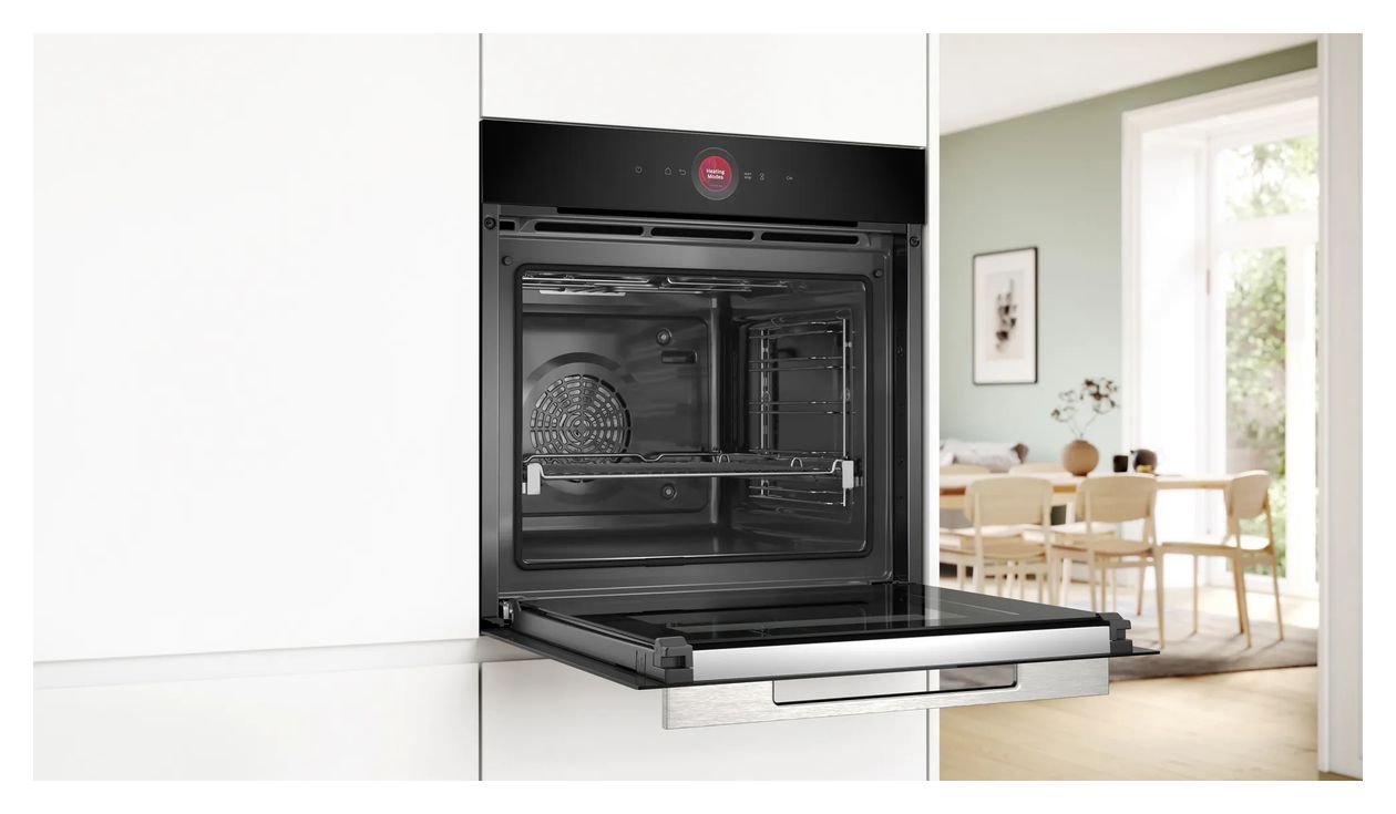 Serie 8 HBG774KB1F Einbaubackofen groß AutoClean 