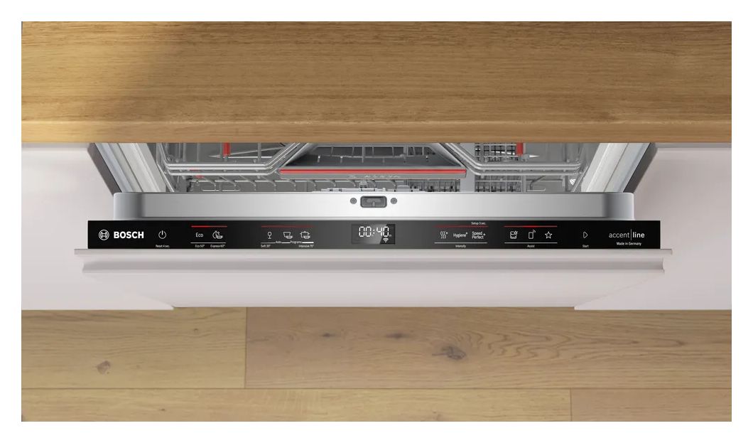 Serie 6 SMT6EB802E 60 cm Geschirrspüler vollintegriert (ohne Front) sehr leise 13 Maßgedecke aquaStop Funktion Wärmetauscher 
