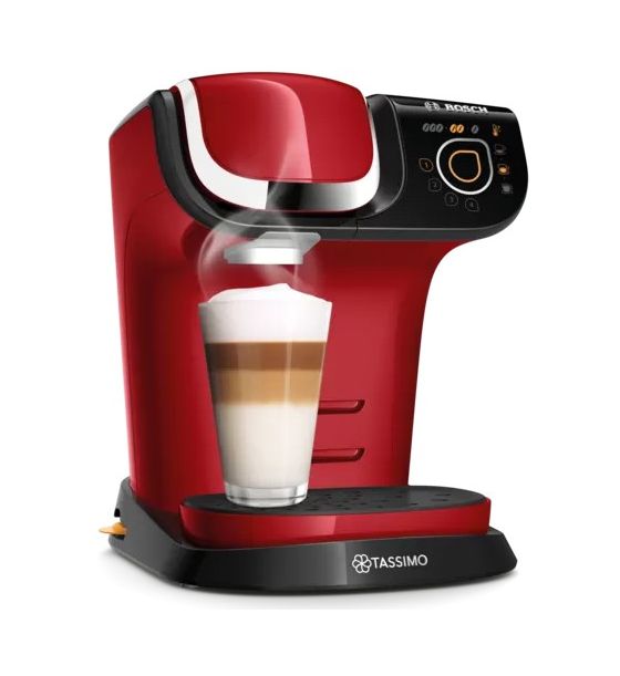 TAS6503 Tassimo My Way 2 Kaffeekapsel Maschine  (Rot) 