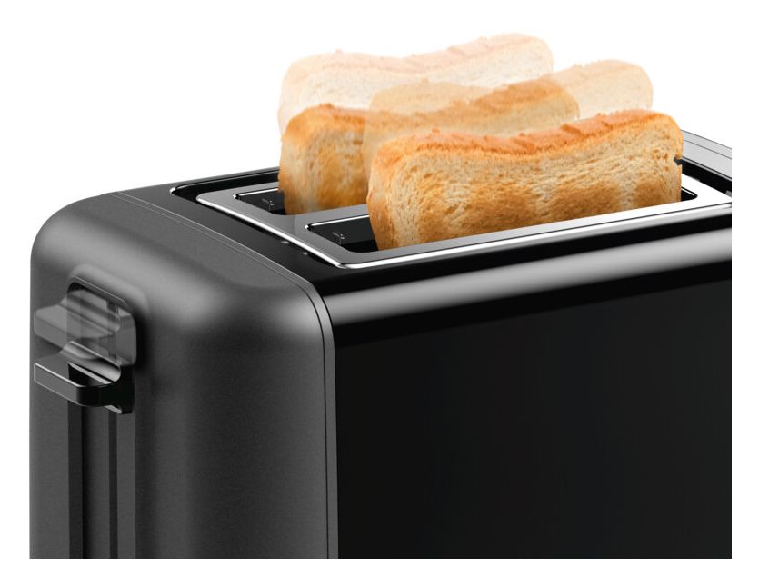 TAT3P423DE DesignLine Toaster 970 W 2 Scheibe(n)  (Schwarz) 