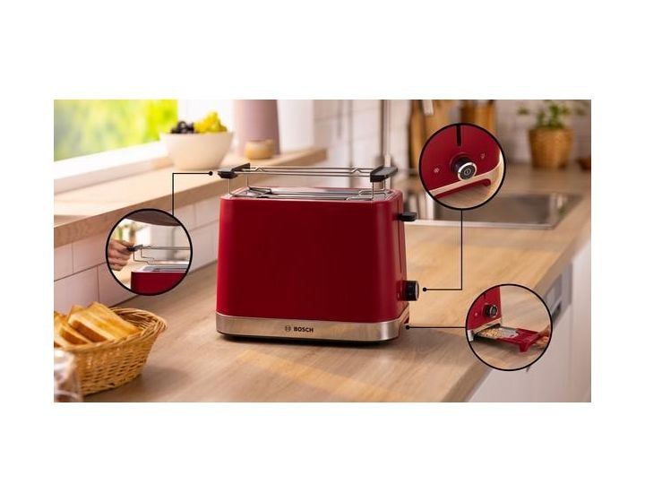 TAT4M224 MyMoment Toaster 950 W 2 Scheibe(n)  (Rot) 