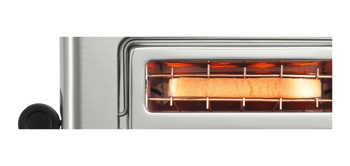 TAT7203 CompactClass Toaster 1050 W 2 Scheibe(n)  (Schwarz, Edelstahl) 