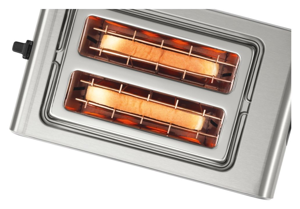 TAT7S25 CompactClass Toaster 1050 W 2 Scheibe(n)  (Schwarz, Grau) 