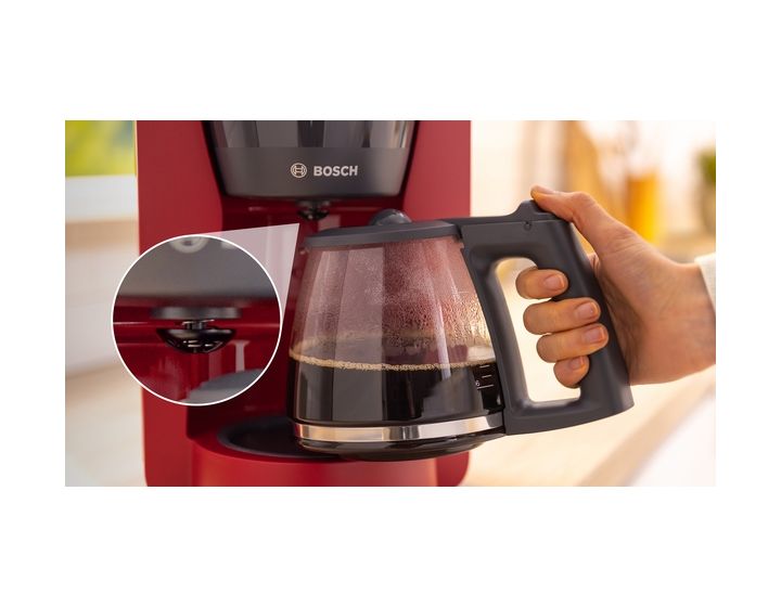 TKA2M114 MyMoment 15 Tassen Filterkaffeemaschine 1,2 l  (Rot) 