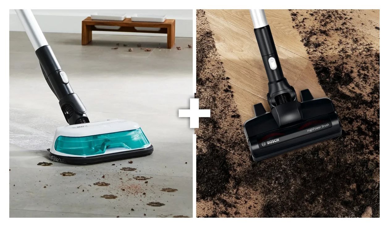 Unlimited 7 BSS712XHYG ProHygienic Aqua Handstaubsauger Beutellos bis 35 min Laufzeit 18 V HEPA (Aqua-Farbe, Schwarz, Silber, Weiß) 