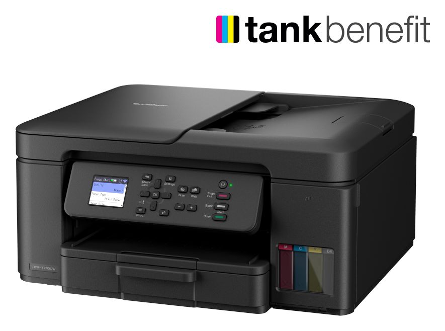 DCP-T780DW All in One A4 Tintenstrahl Drucker 1200 x 6000 DPI 
