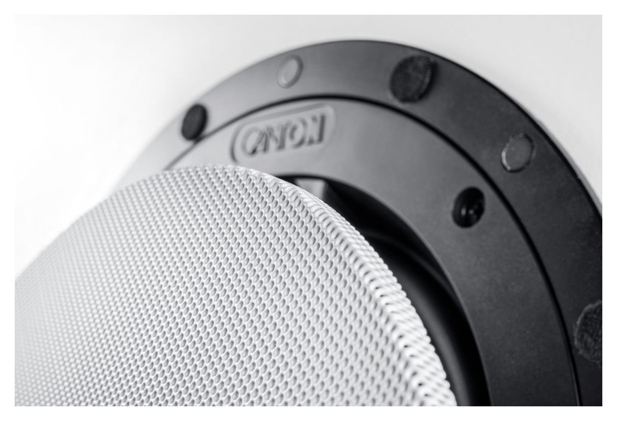 InCeiling P6 60 W 2-Wege Lautsprecher  (Schwarz) 