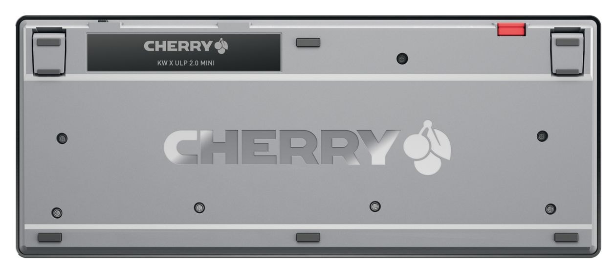 KWXULP 2.0 Mini LED Heimbüro Tastatur USB + RF Wireless + Bluetooth 2.4 GHz  (Schwarz) 