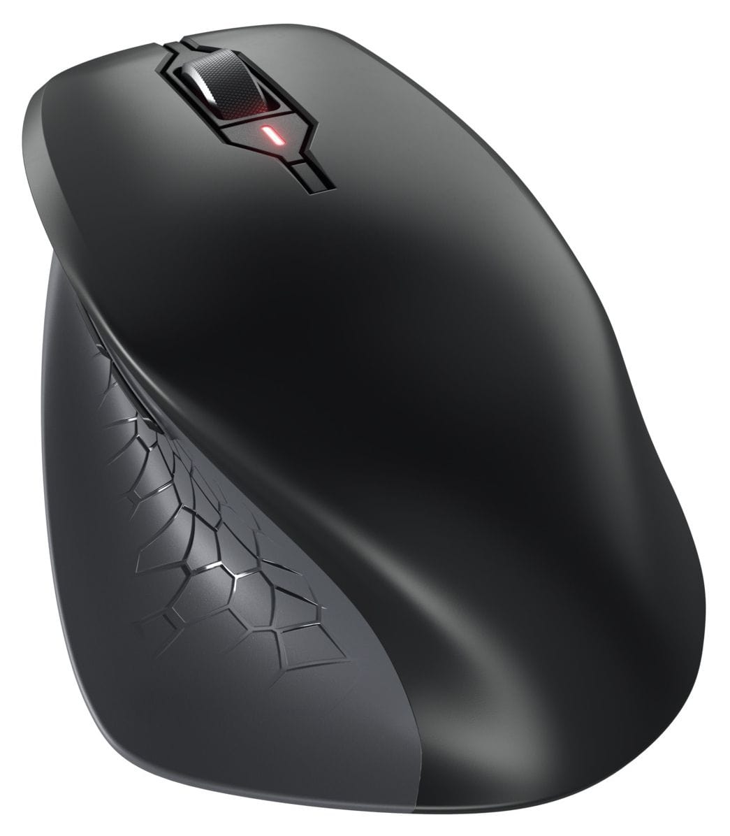 Stream Desktop Comfort Heimbüro Tastatur RF Wireless 2.4 GHz  (Schwarz) 