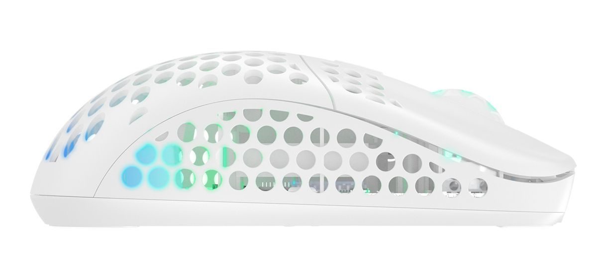 M42 RGB Wireless 19000 DPI Gaming Maus Optisch  (Weiß) 