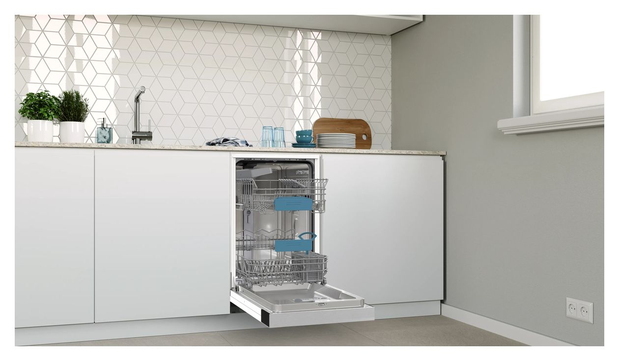 CP6IS01HLD 45 cm Geschirrspüler teilintegriert (ohne Front) Leise 10 Maßgedecke aquaStop Funktion Wärmetauscher 