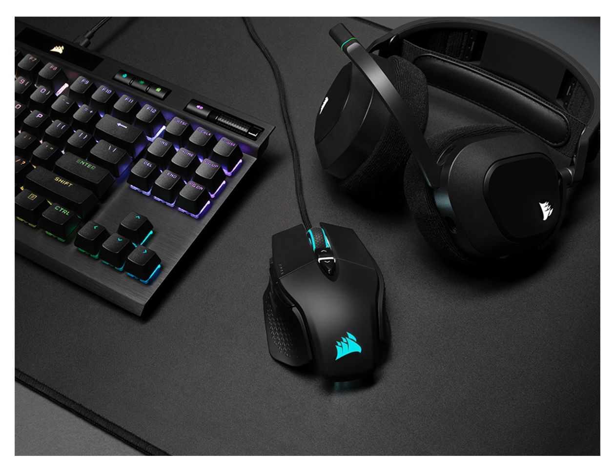 M65 RGB Ultra 26000 DPI Gaming Maus Optisch  (Schwarz) 