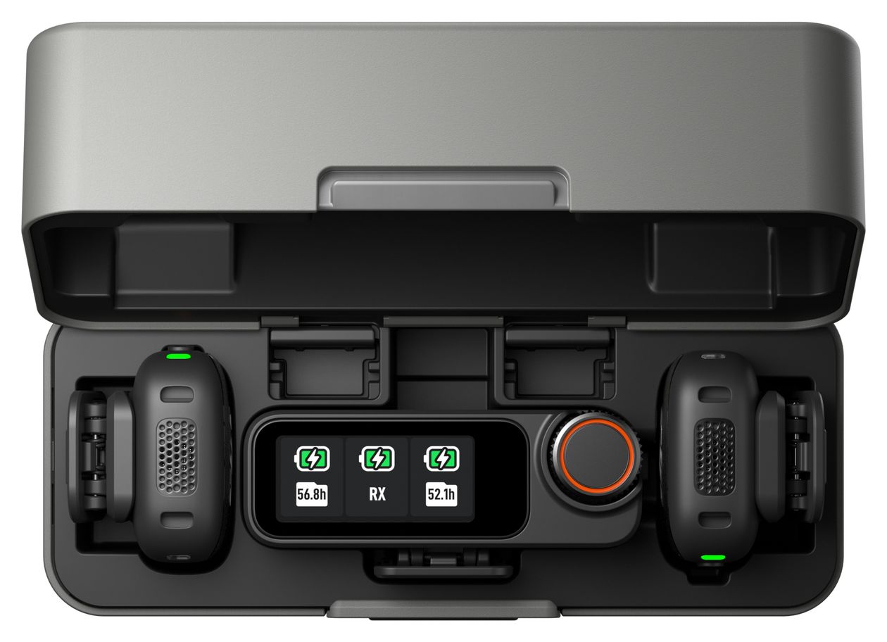 Mic 3 (2TX+1 RX+Charging Case)  (Schwarz) 