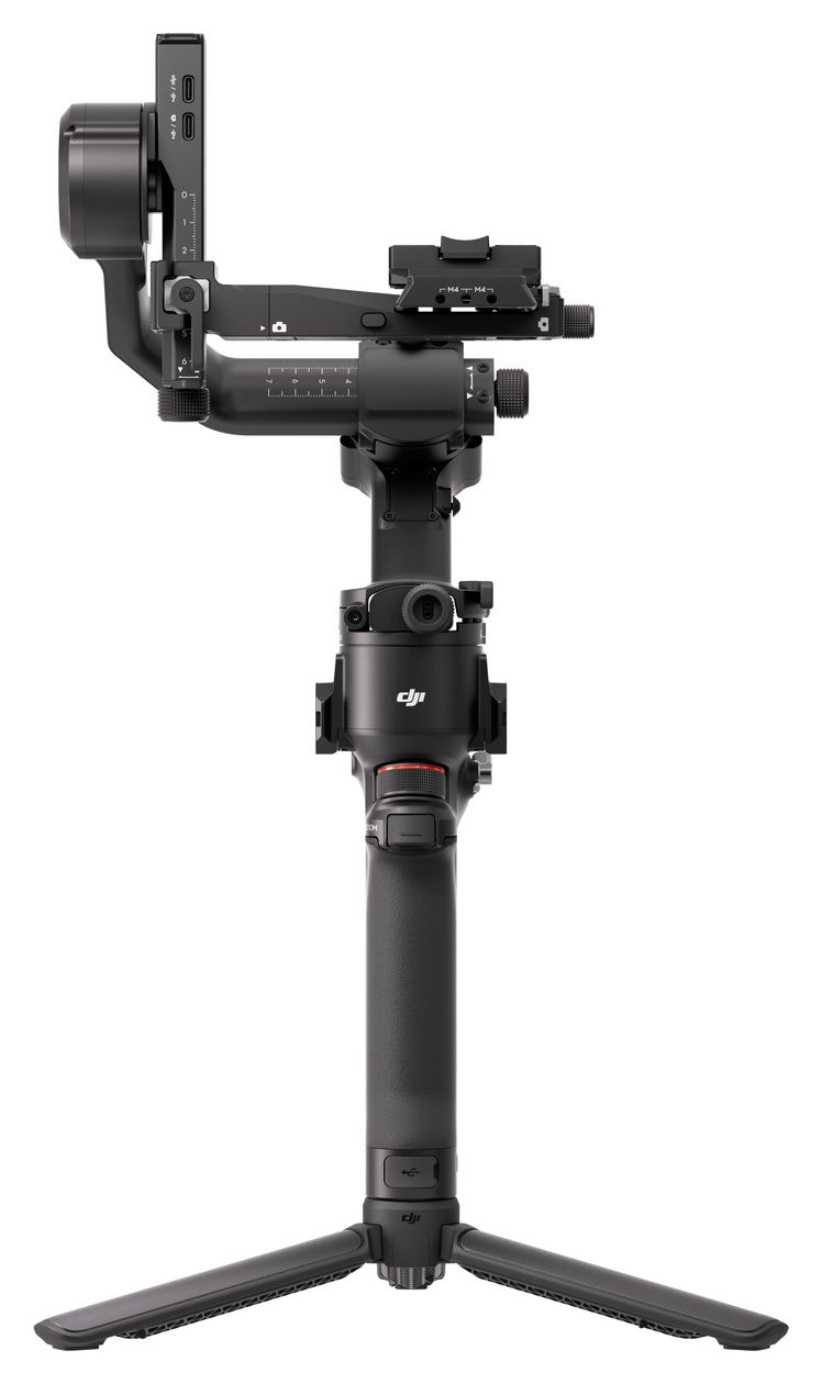 RS5 Stativ Gimbal für Kamera faltbar Bluetooth  (Schwarz) 