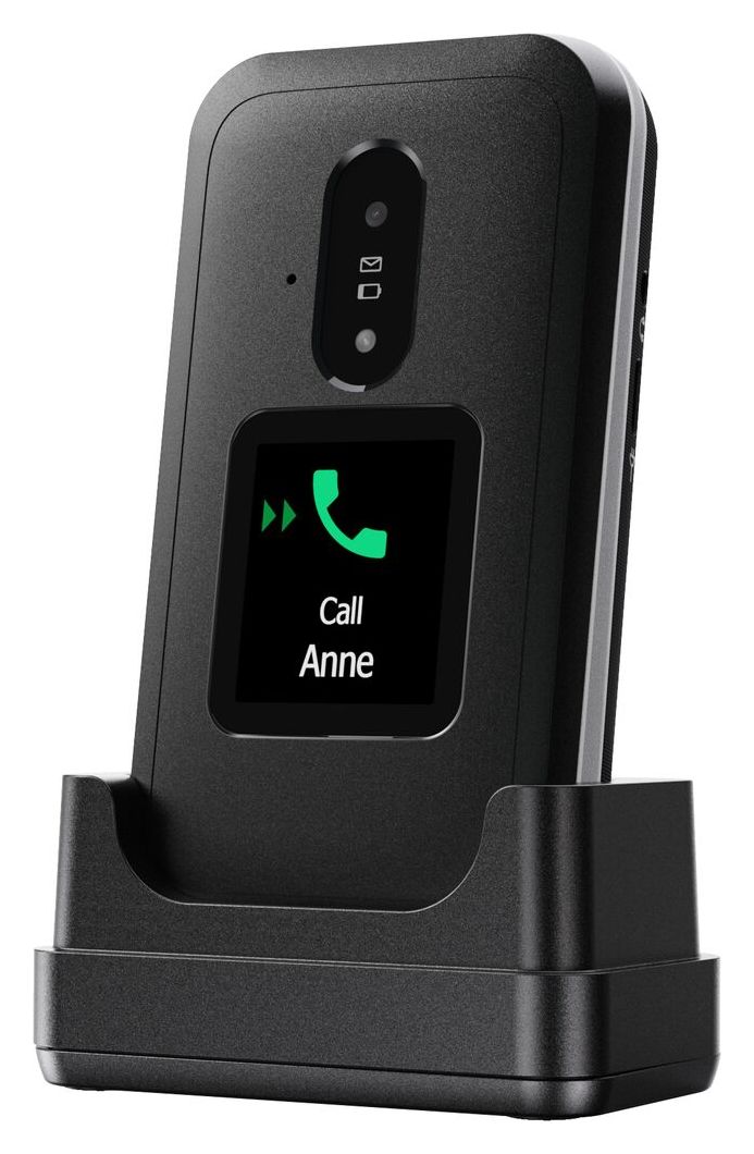 Leva E30 4G Smartphone 7,11 cm (2.8 Zoll) 0,3 MP Single SIM  (Schwarz, Weiß) 