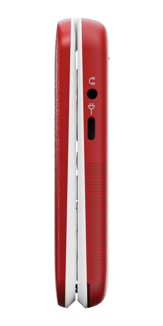 Leva L20 4G Smartphone 7,11 cm (2.8 Zoll) 2 MP Single SIM  (Rot, Weiß) 