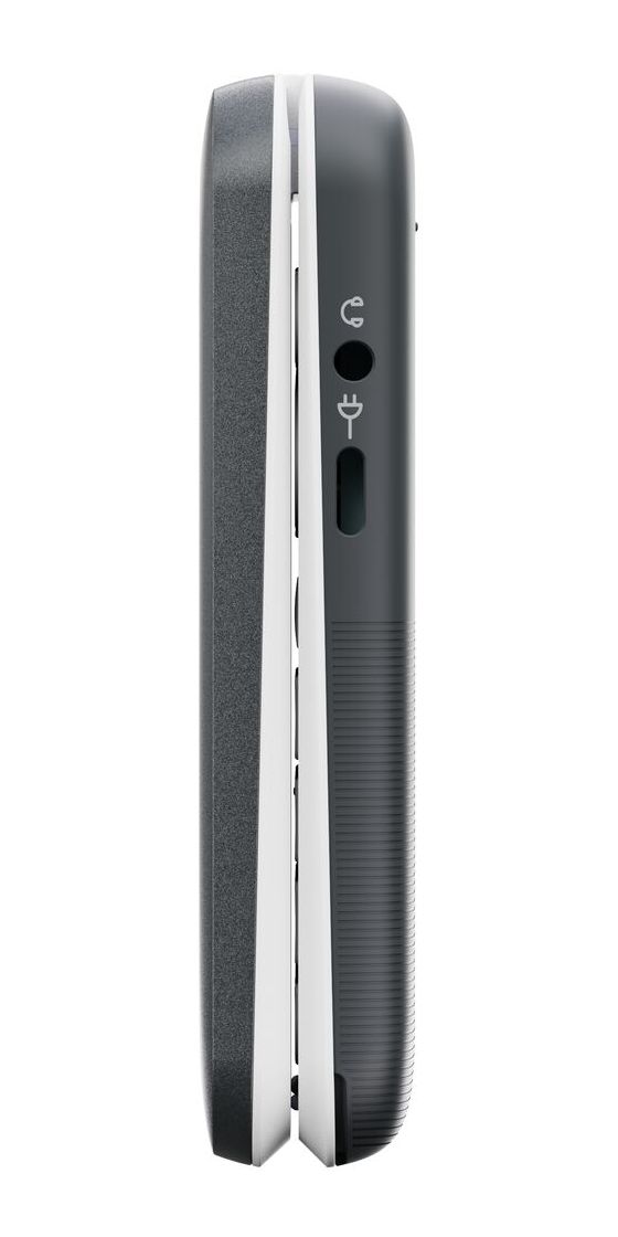 Leva L30 4G Smartphone 7,11 cm (2.8 Zoll) 2 MP Single SIM  (Schwarz, Weiß) 