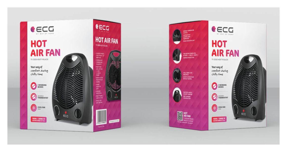 TV3030 Heat R Heizlüfter 2000 W 