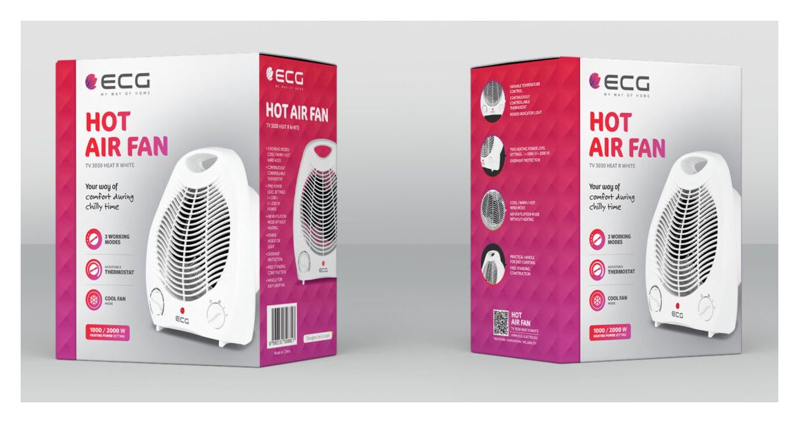 TV3030 Heat R Heizlüfter 2000 W 