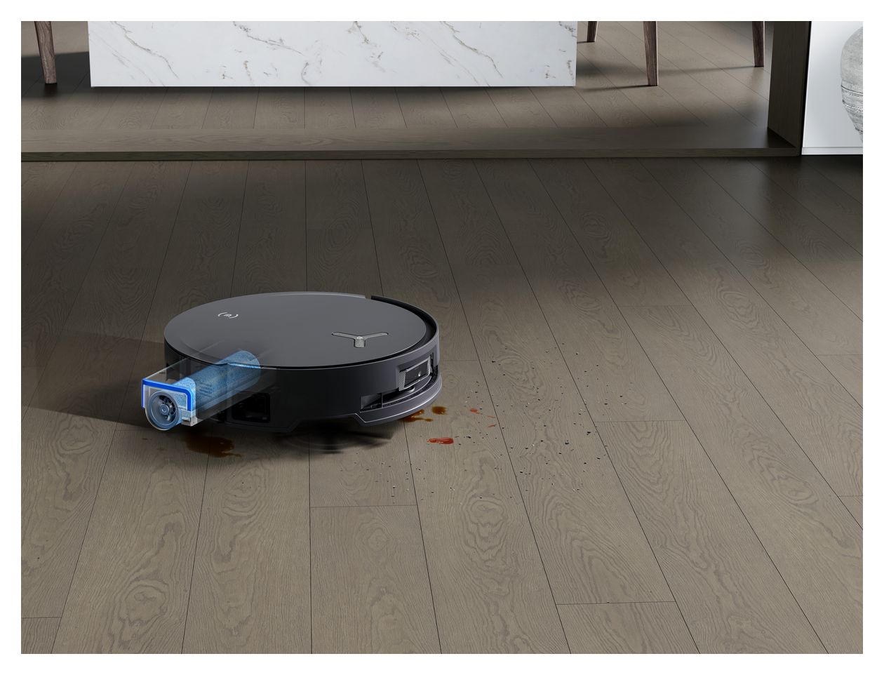 Deebot X8 Omni Saugroboter nass/trocken 125 min Akku  (Schwarz) 