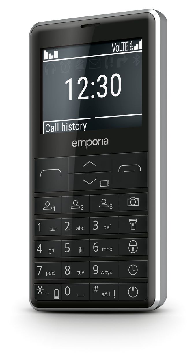 Prime LTE 4G Smartphone 5,87 cm (2.31 Zoll) 2 MP Single SIM  (Schwarz) 