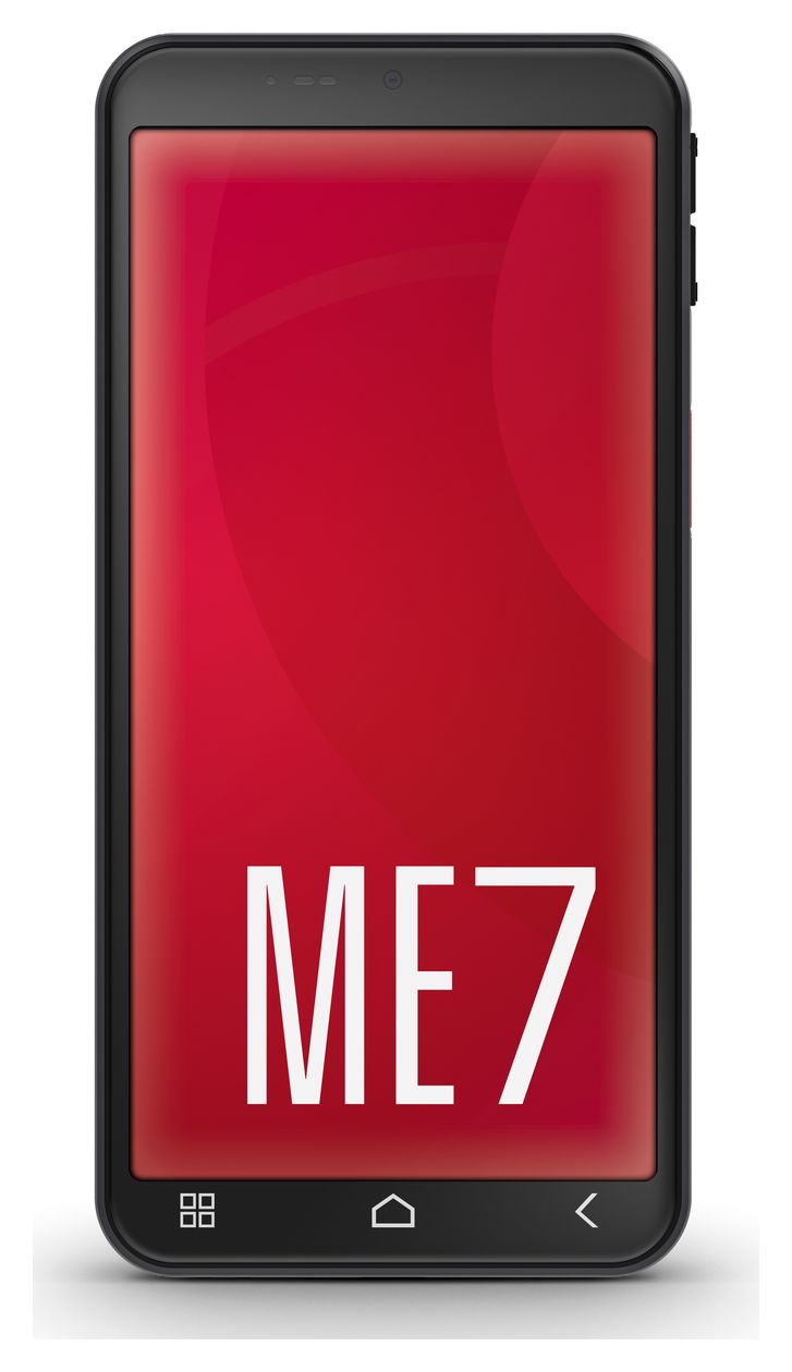 SMART.ME7 128 GB 4G Smartphone 13,8 cm (5.45 Zoll) Android 13 MP Dreifach Kamera Single SIM WiFi 5  (Schwarz) 