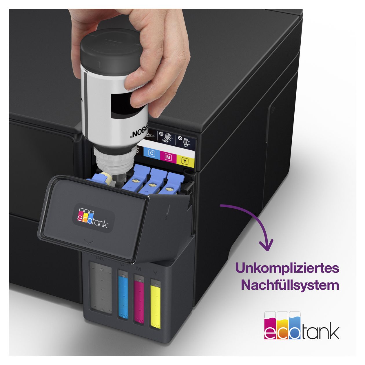EcoTank ET-2851 All in One A4 Tintenstrahl Drucker 4800 x 1200 DPI 
