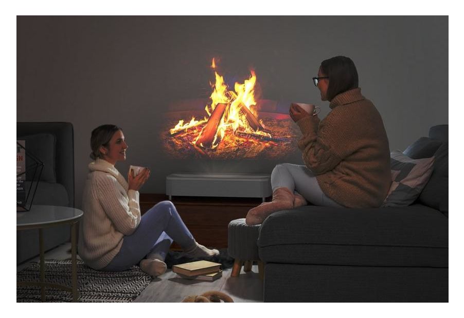 EH-LS800W 4K+ (5120x3200) 3LCD Laser Ultra-Short-Throw-Projektor 4000 ANSI Lumen  (Weiß) 