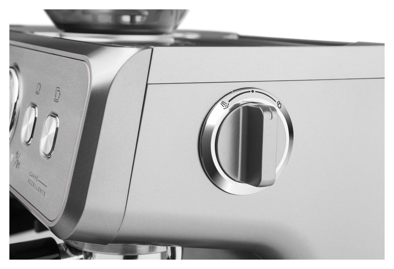 Baricelo Siebträger Kaffeemaschine 15 bar 1550 W  (Silber, Edelstahl) 