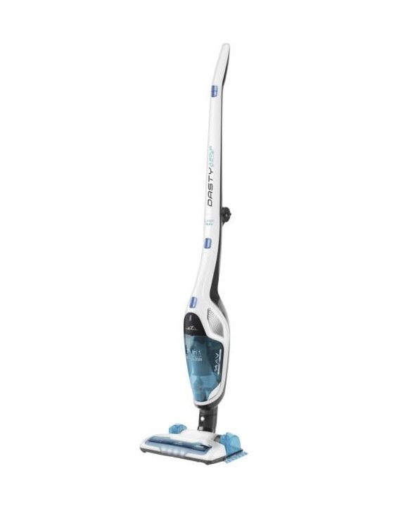 Dasty AquaPlus Handstaubsauger Beutellos bis 45 min Laufzeit 14,4 V HEPA (Schwarz, Blau, Weiß) 