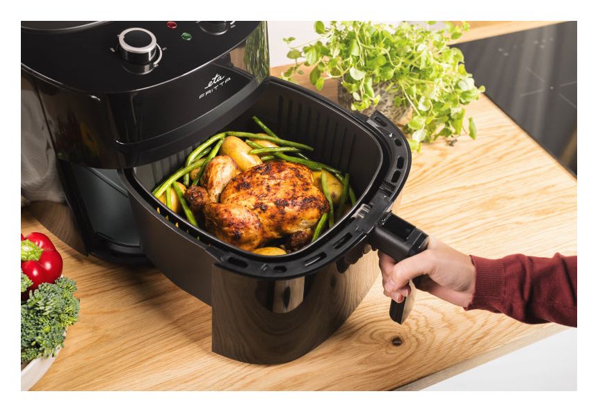 Fritta Heißluftfritteuse 7,2 l 1800 W  (Schwarz) 