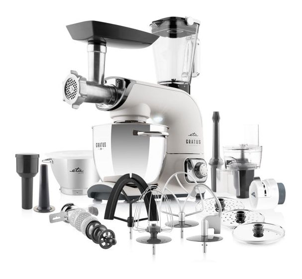 Gratus Evo Expert 1500 W Küchenmaschine 5,5 l  (Cremefarben) 