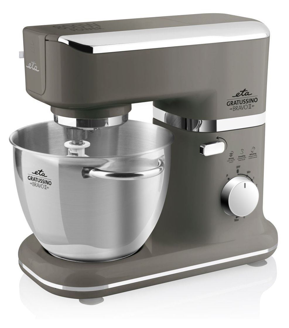 Gratussino Bravo II 800 W Küchenmaschine 4,5 l  (Braun) 
