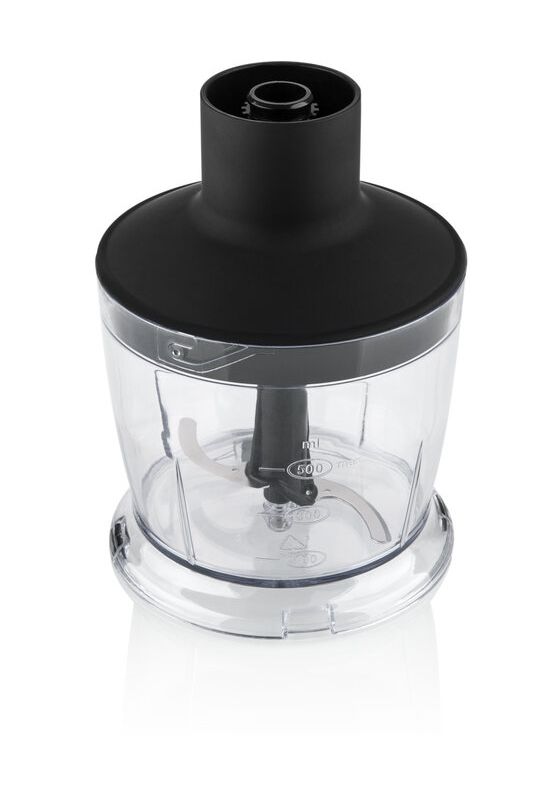 Sapelo 800 W Küchenmaschine 0,7 l  (Schwarz, Edelstahl) 