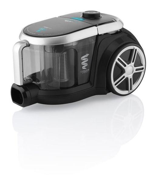Stormy Car Bodenstaubsauger Beutellos 800 W HEPA  (Schwarz) 