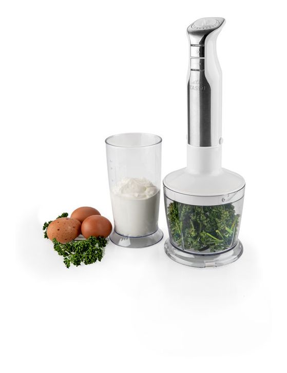 Tasso 600 W Küchenmaschine 0,7 l  (Edelstahl, Weiß) 