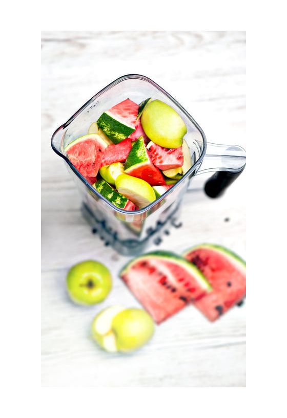 Vital Blend Fit 2 l Standmixer 9 Geschwindigkeiten 1800 W  (Grau, Weiß) 