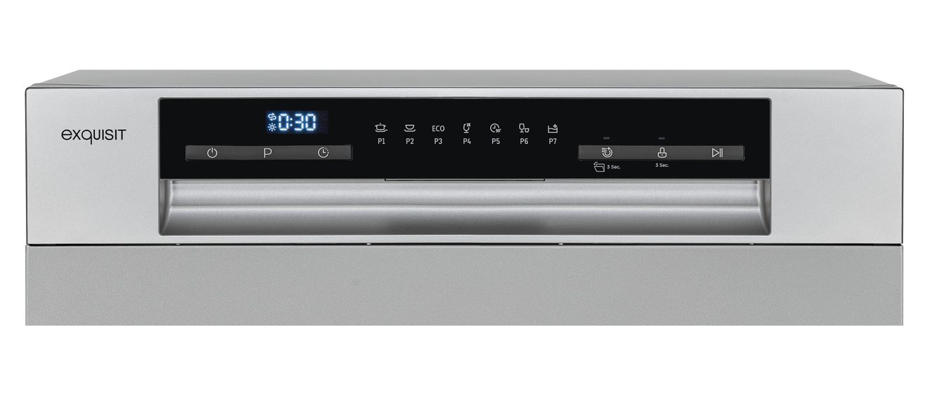 GSP508-030D 60 cm Geschirrspüler freistehend Leise 8 Maßgedecke 