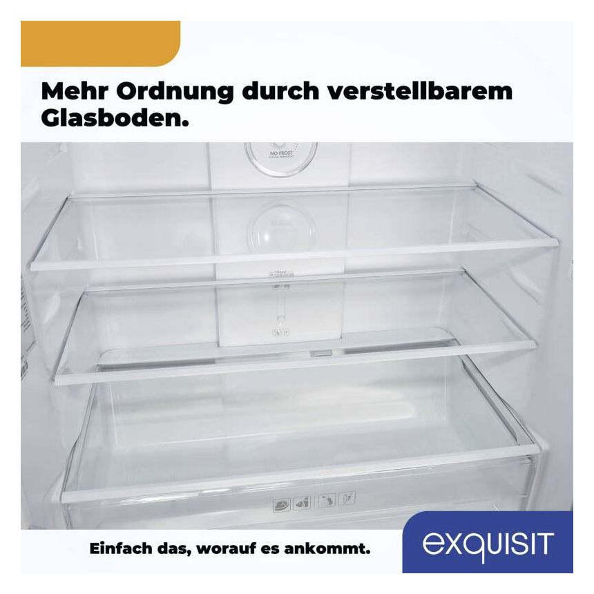 MD365-125-040D Side-by-Side Kühl-/ Gefrierkombination 237 l / 135 l 210 kWh NoFrost 1800 mm x 790 mm  (Schwarz, Edelstahl) 