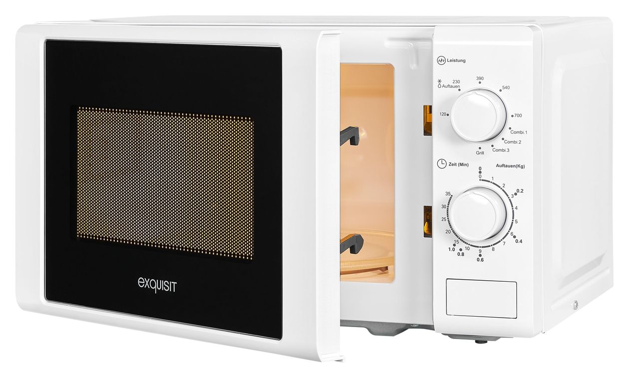 MW900-030G Standgeräte Solo 700 W Größe: klein 5 Stufen Grill  (Weiß) 